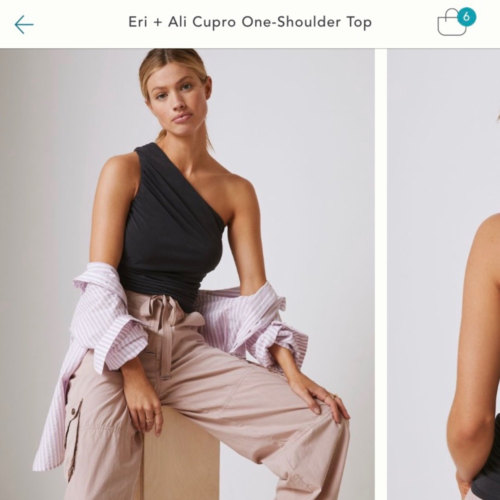 One shoulder Top from Anthropologie